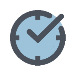 ícono de un reloj